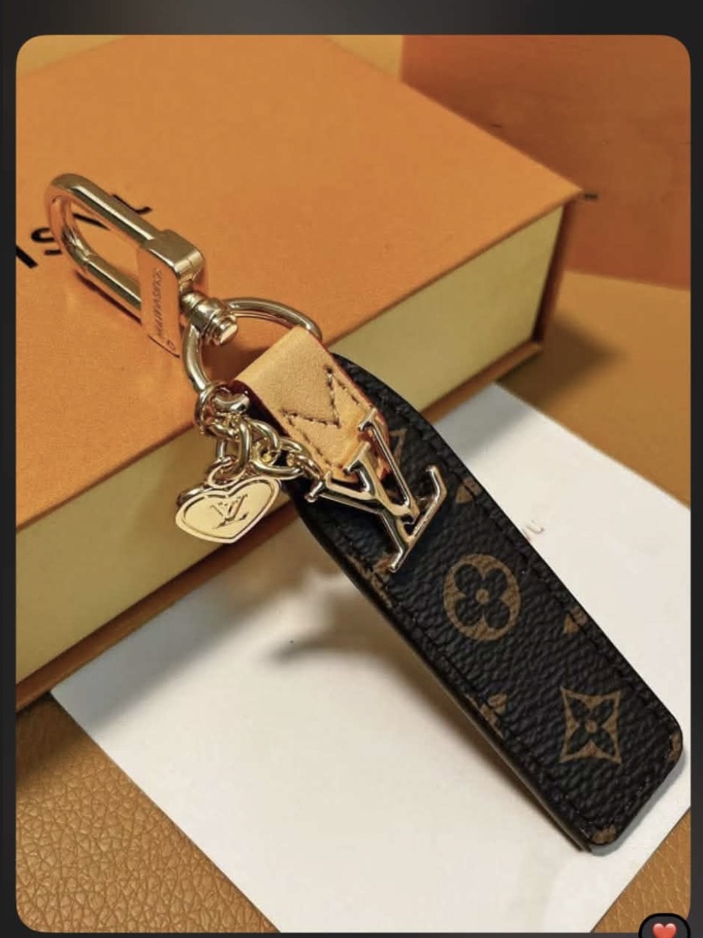 Monogram Canvas Key Holder with Gold-Tone Hardware